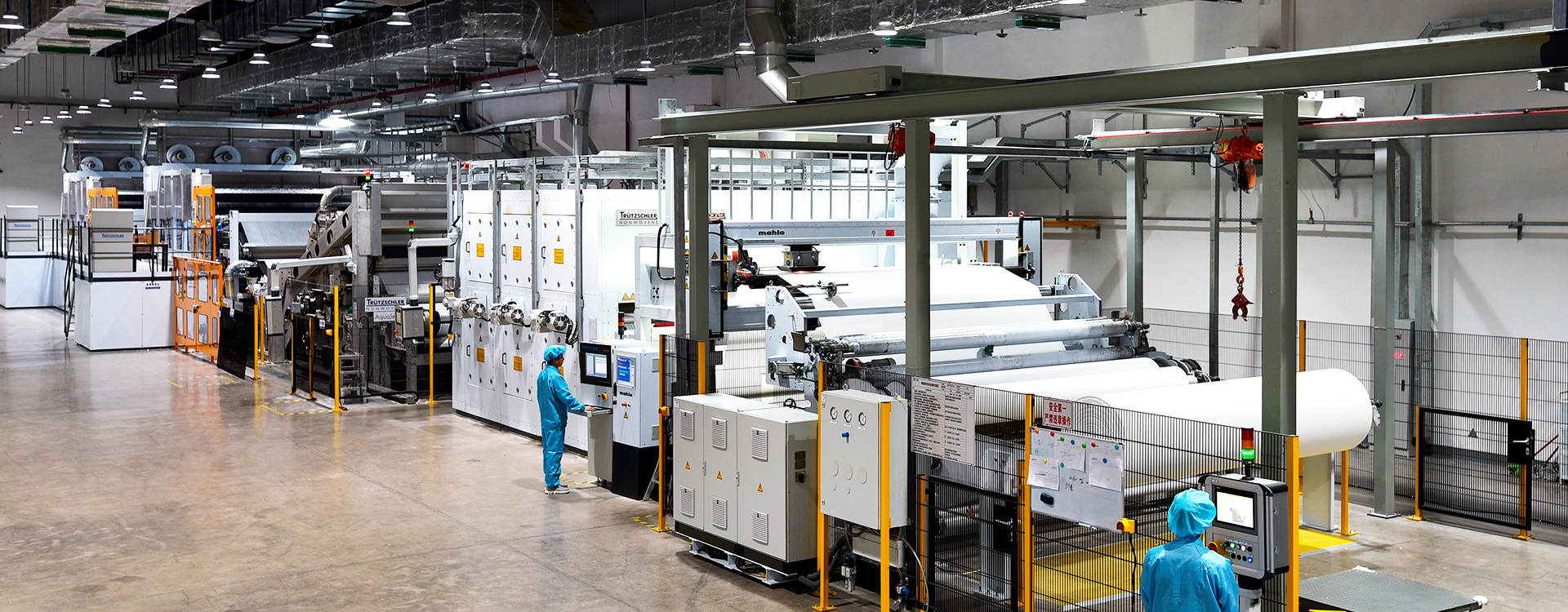 TRUETZSCHLER DIRECT LAYING PRODUCTION LINE, GERMANY