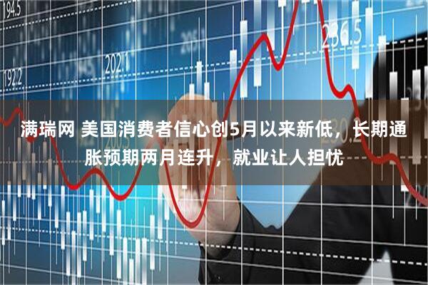 满瑞网 美国消费者信心创5月以来新低，长期通胀预期两月连升，就业让人担忧
