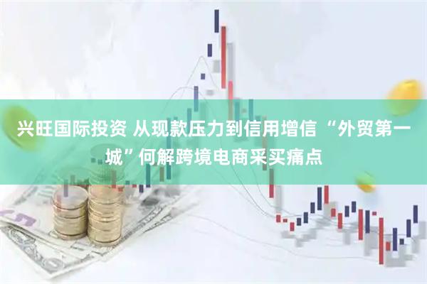 兴旺国际投资 从现款压力到信用增信 “外贸第一城”何解跨境电商采买痛点